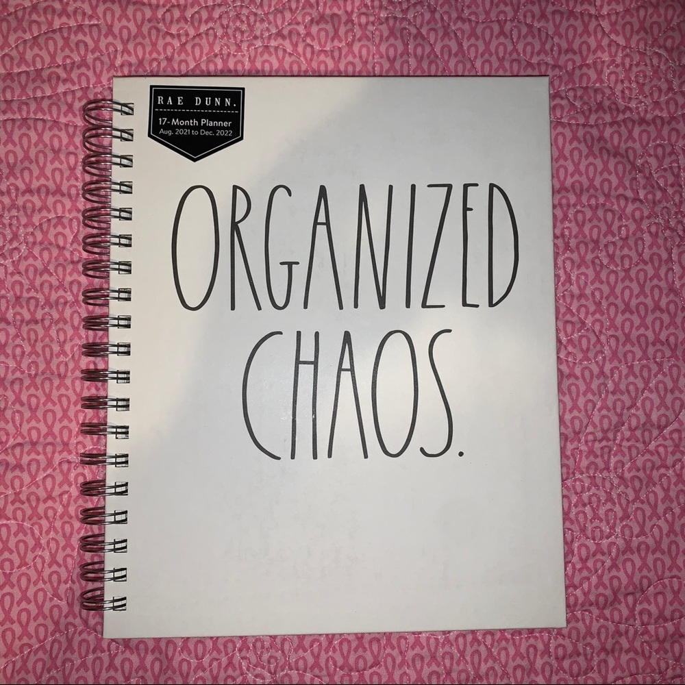 Rae Dunn organized chaos 17 month planner